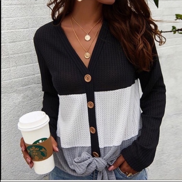Kendall’s Striped Waffle Knit Top